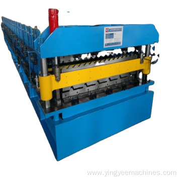 Glazed Tile Roof Sheet Roll Forming Machine 1-4M/Min